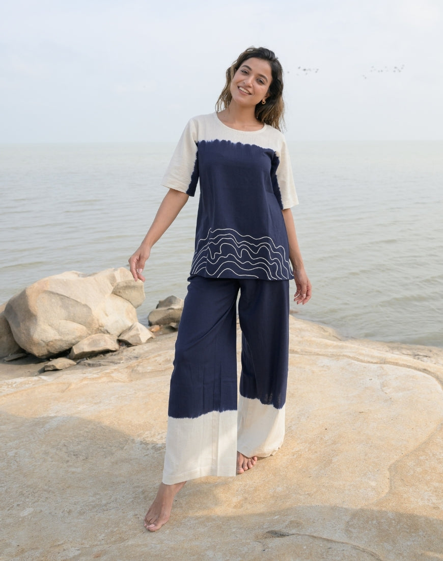Leher Tie-Dye Co-ord Set