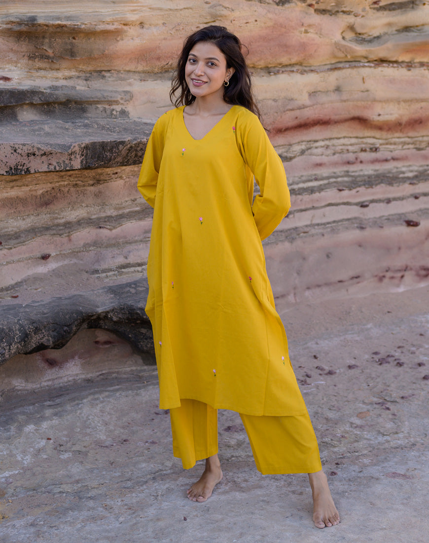 Mango Yellow Co-ord