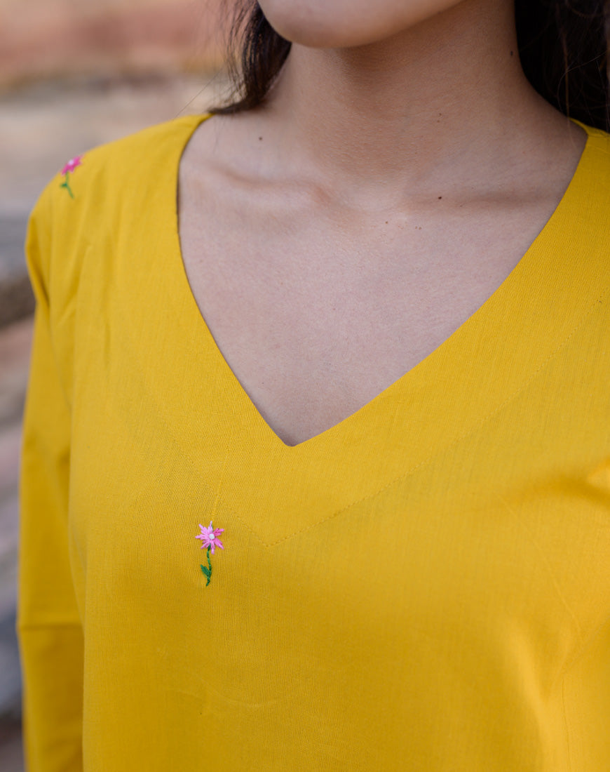Mango Yellow Co-ord