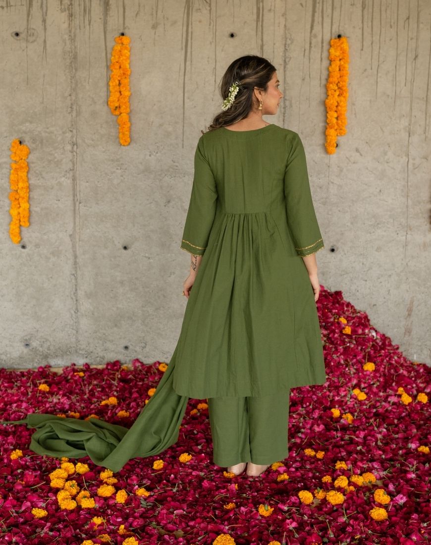 Mehndi Kurta Set