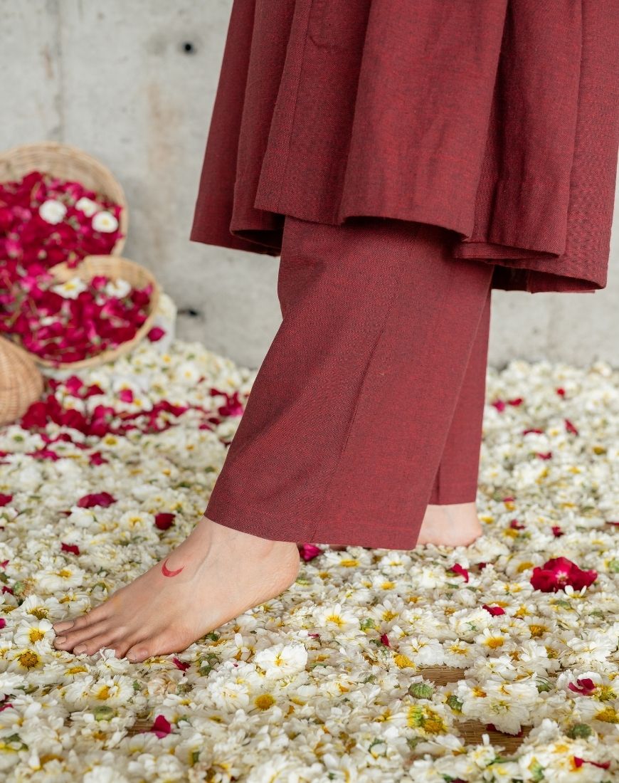 Mehruni Kurta Set