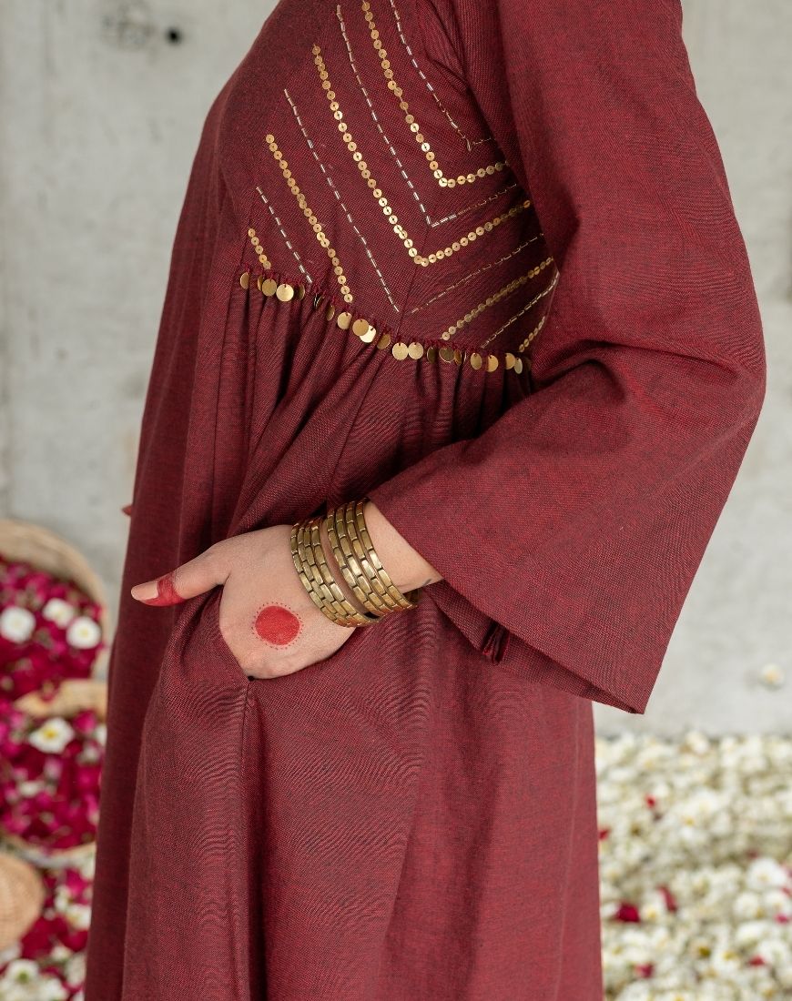 Mehruni Kurta Set