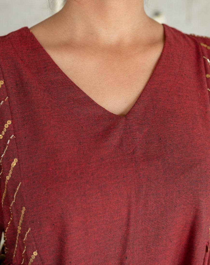 Mehruni Kurta Set