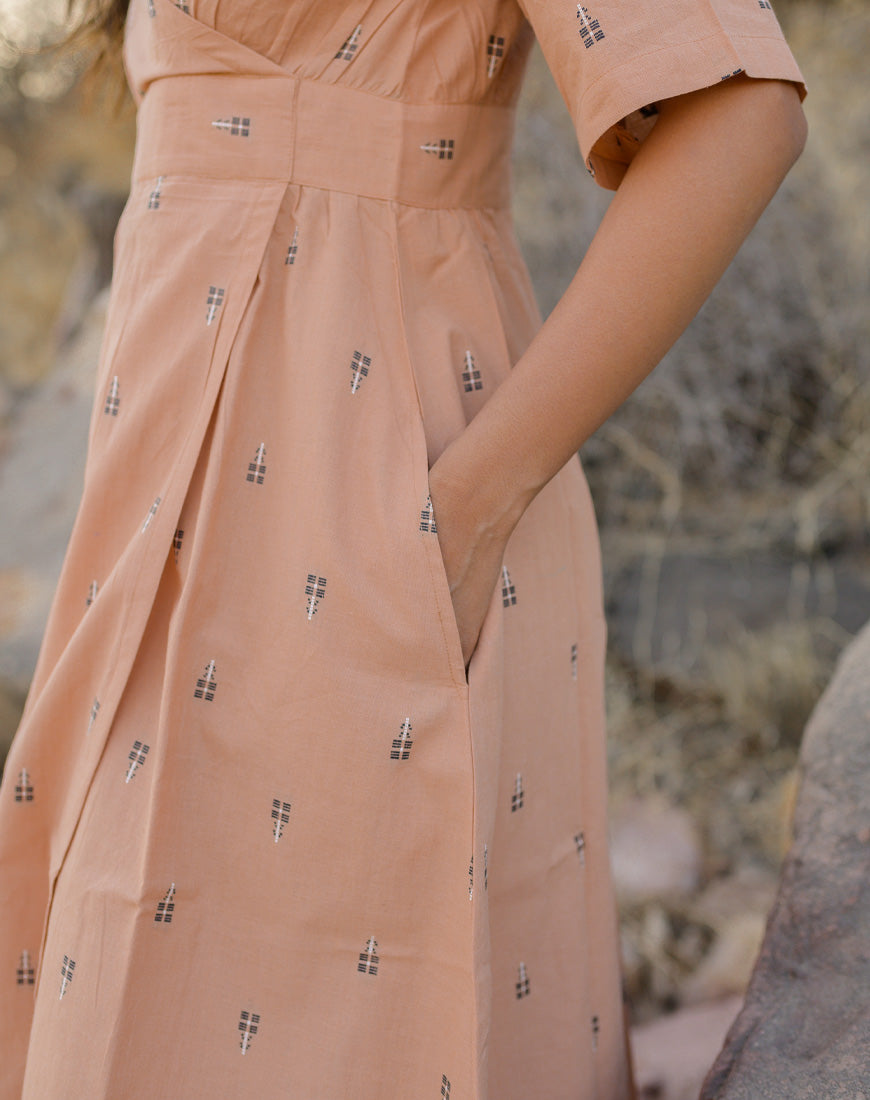 Melon Peach Dress