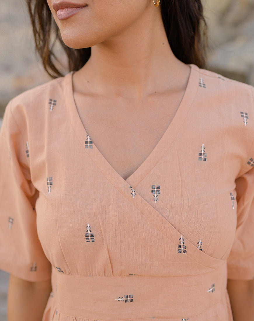 Melon Peach Dress