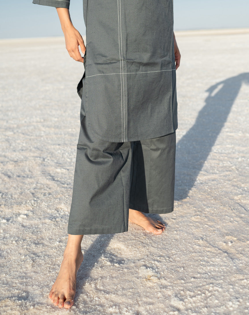 Moon Grey Co-ord Set