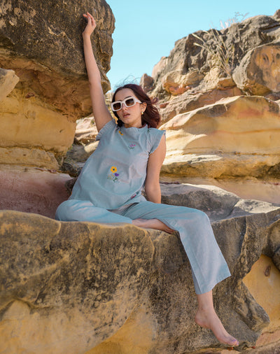 Morning Blue Co-ord