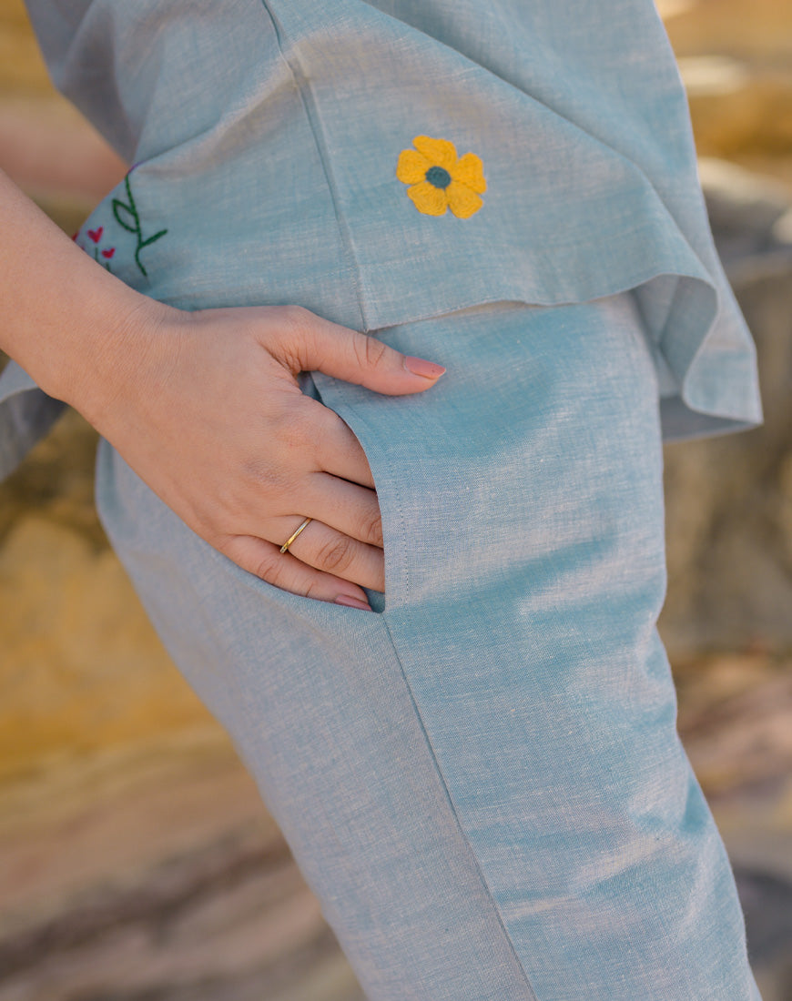 Morning Blue Co-ord