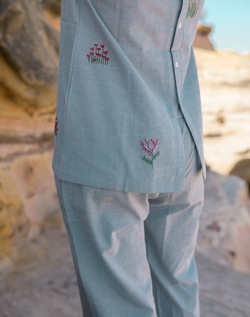 Morning Blue Co-ord