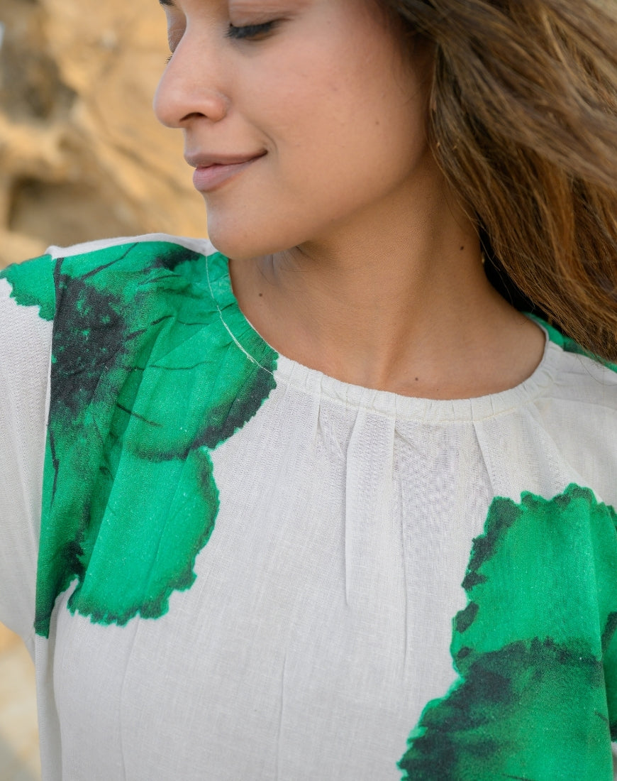 Moss Green Dress