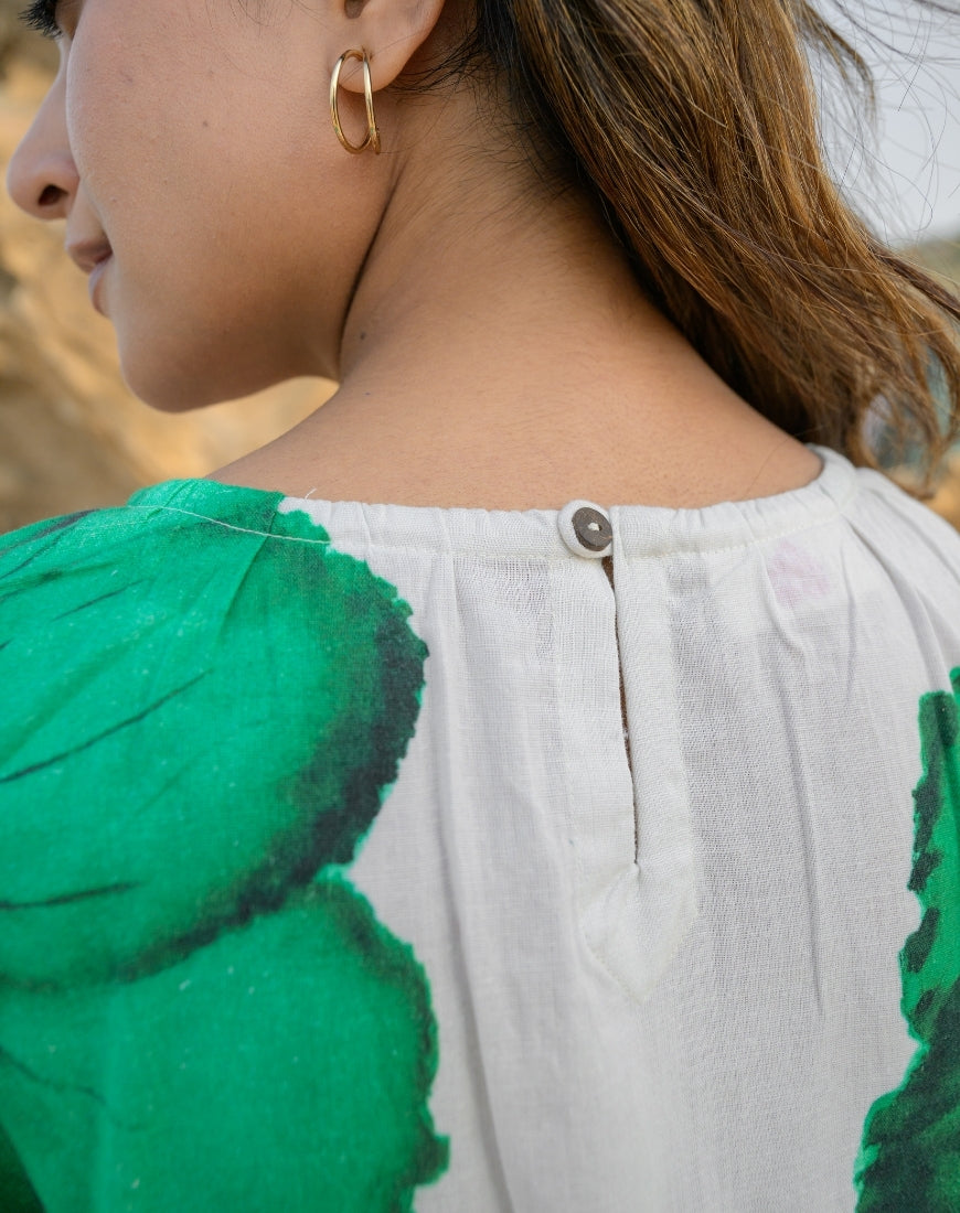 Moss Green Dress
