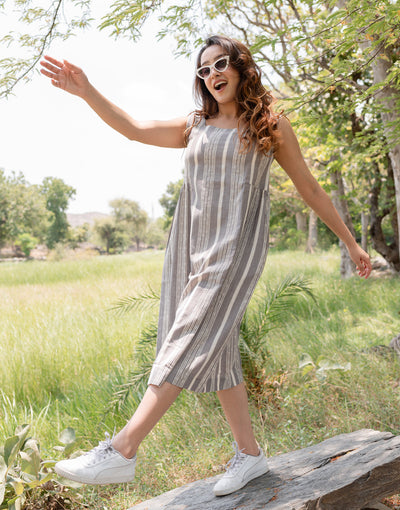Mysterious Grey Dress