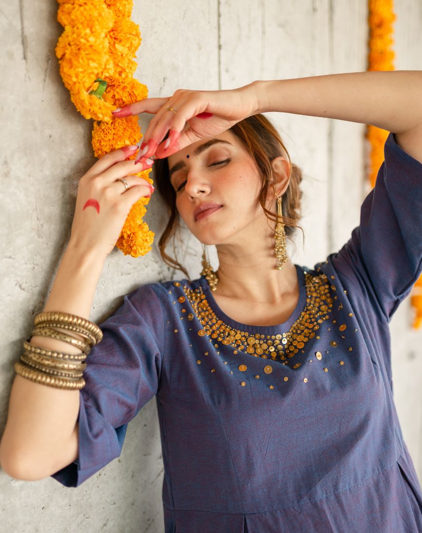 Neel Kurta Set