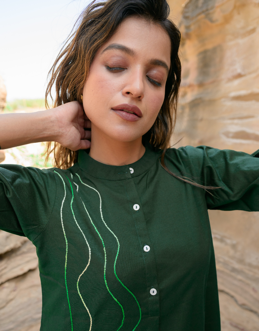 Okra Green Co-ord Set