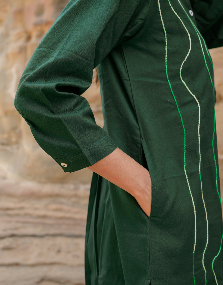 Okra Green Co-ord Set