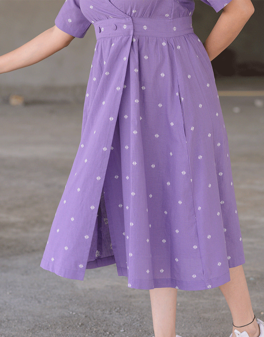 Orchid Bloom Weave Dress