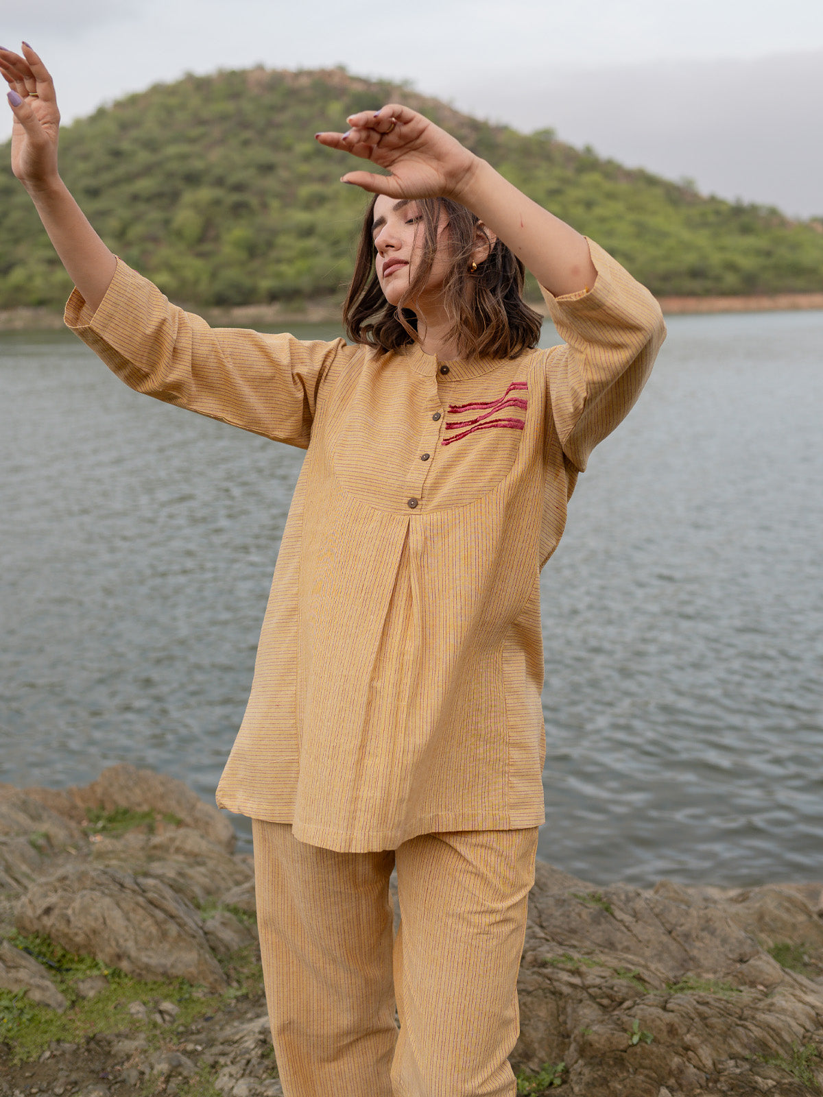 Peanut Yellow Co-ord
