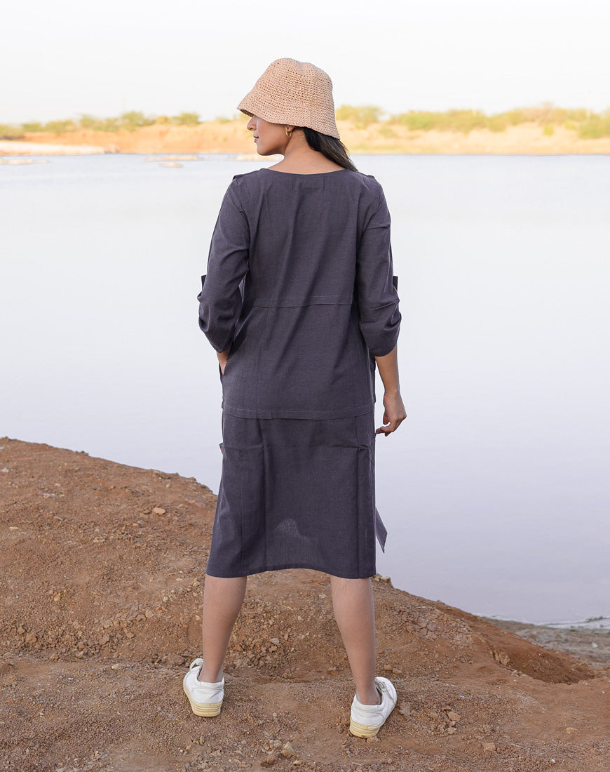 Pebble Grey Dress