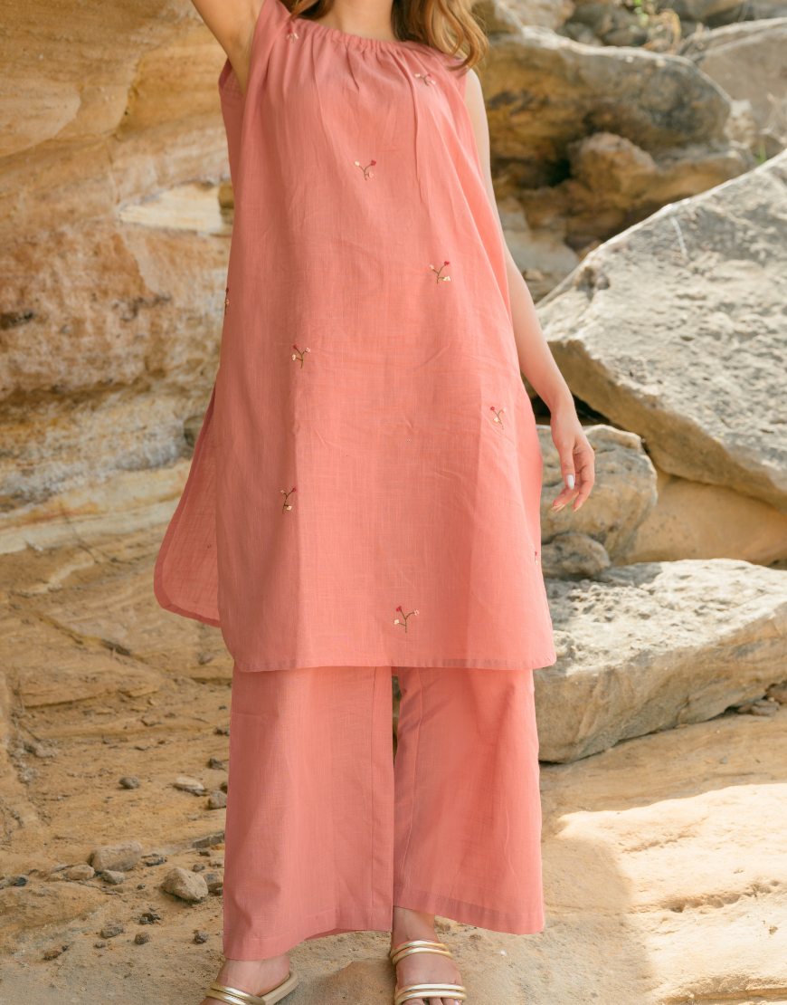 Popsicle Peach Co-ord Set