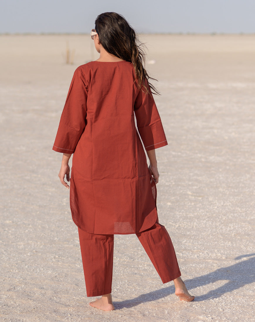 Raw Rust Co-ord Set