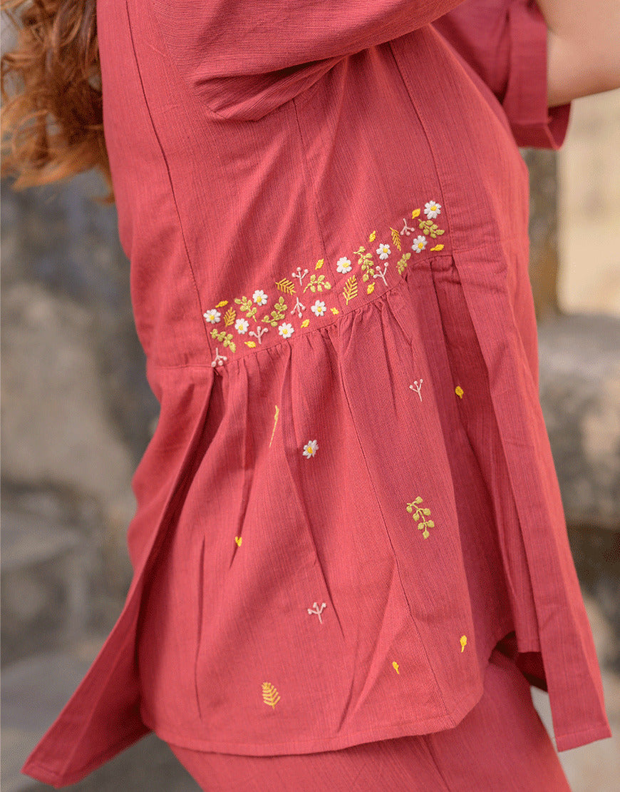 Ruby Red Co-ord Set