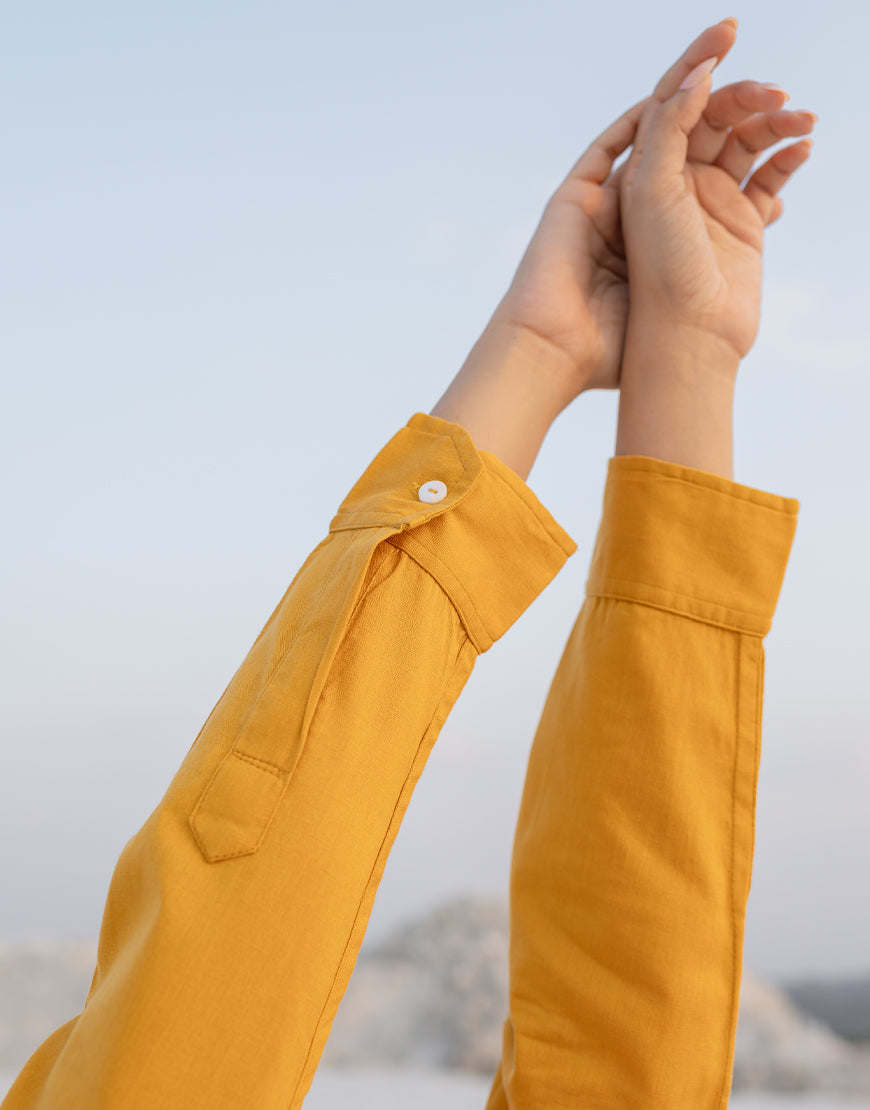 Saffron Yellow Shirt