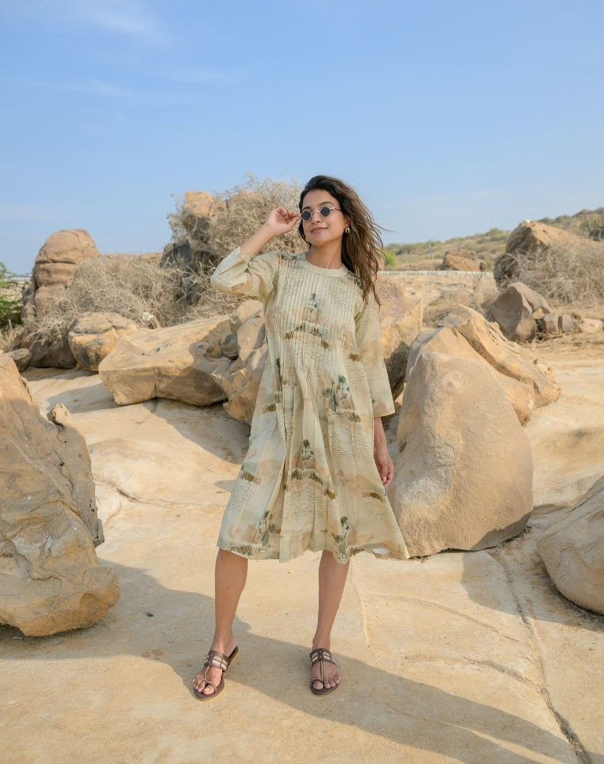 Sage Garden Dress