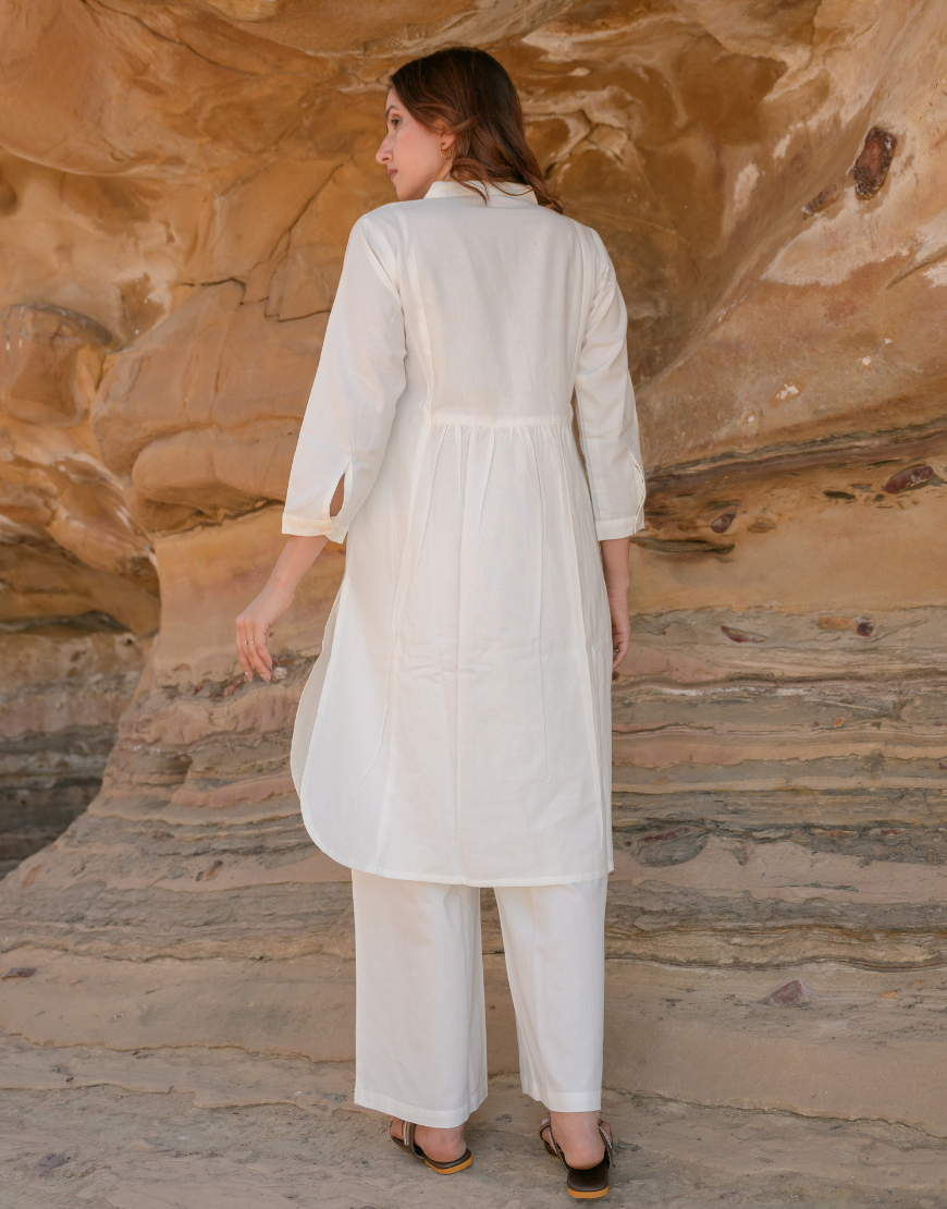 Salt White Co-ord Set