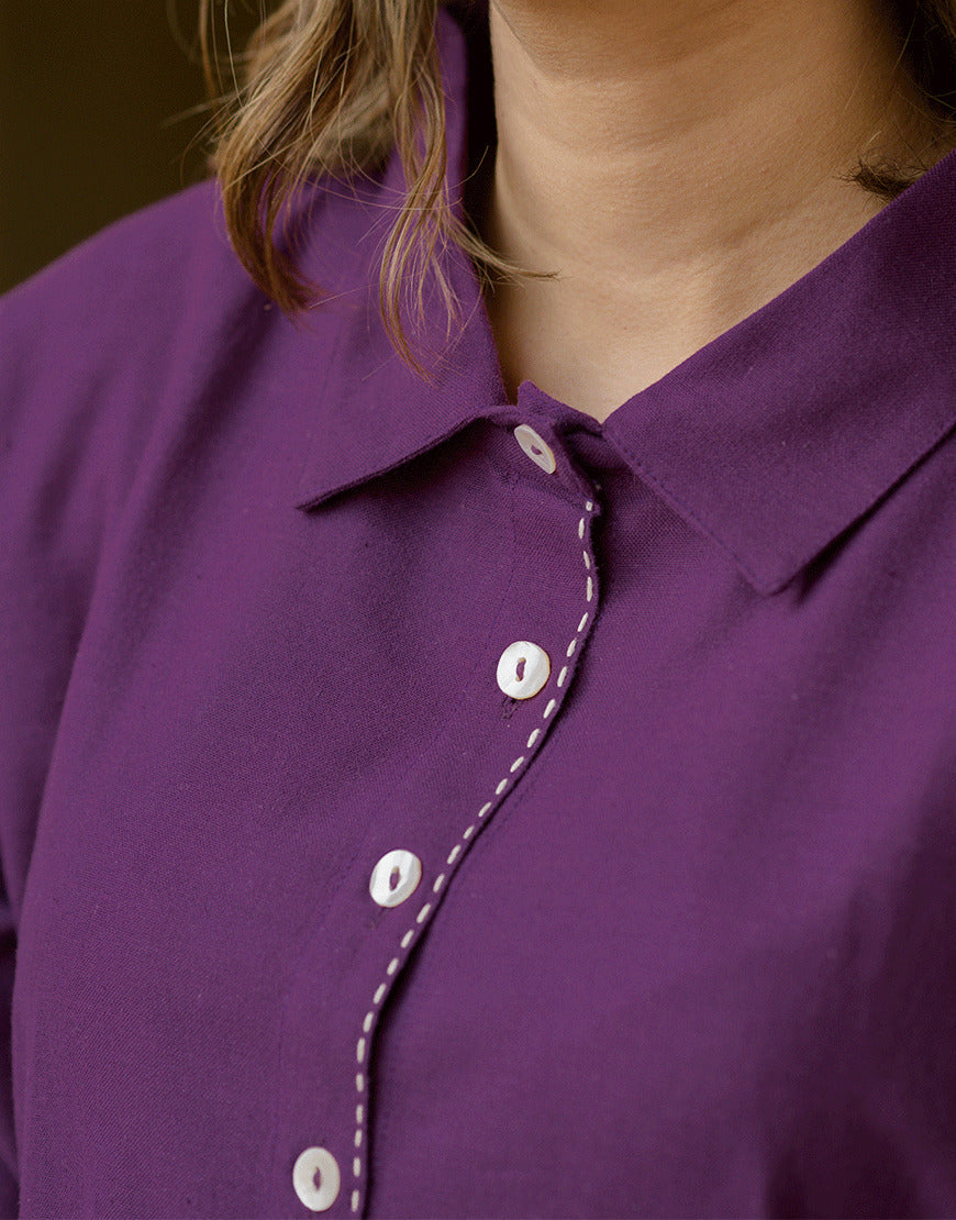 Sangria Purple Co-ord Set