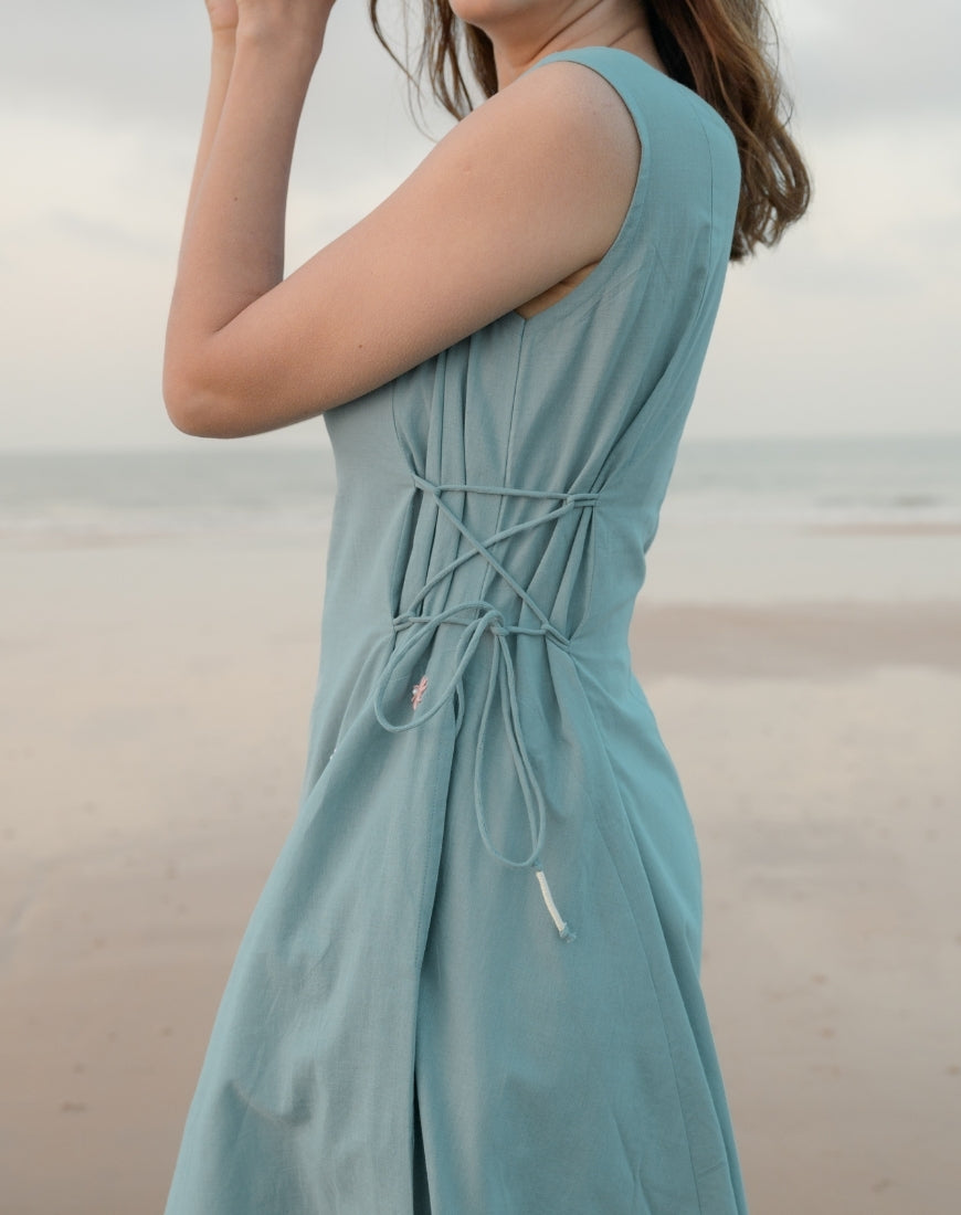 Sea Blue Dress