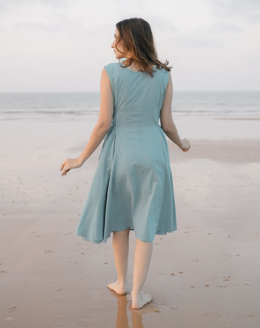 Sea Blue Dress