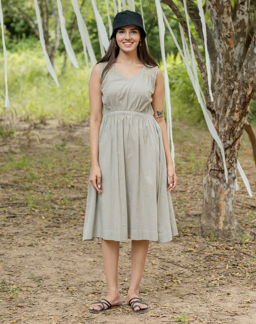 Soft Grey Dress