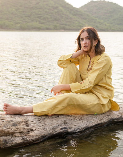 Soft Yellow Co-ord