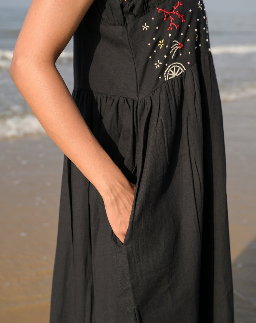 Sparkle Black Dress