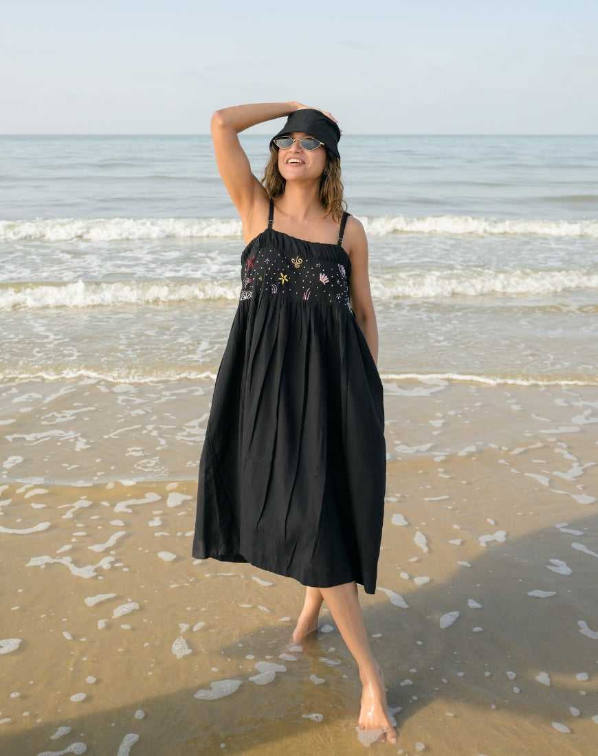 Sparkle Black Dress