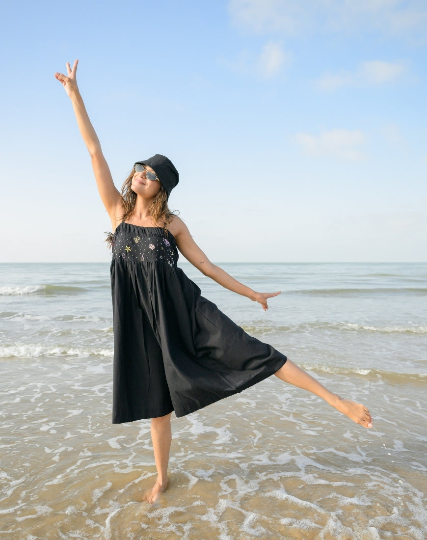 Sparkle Black Dress