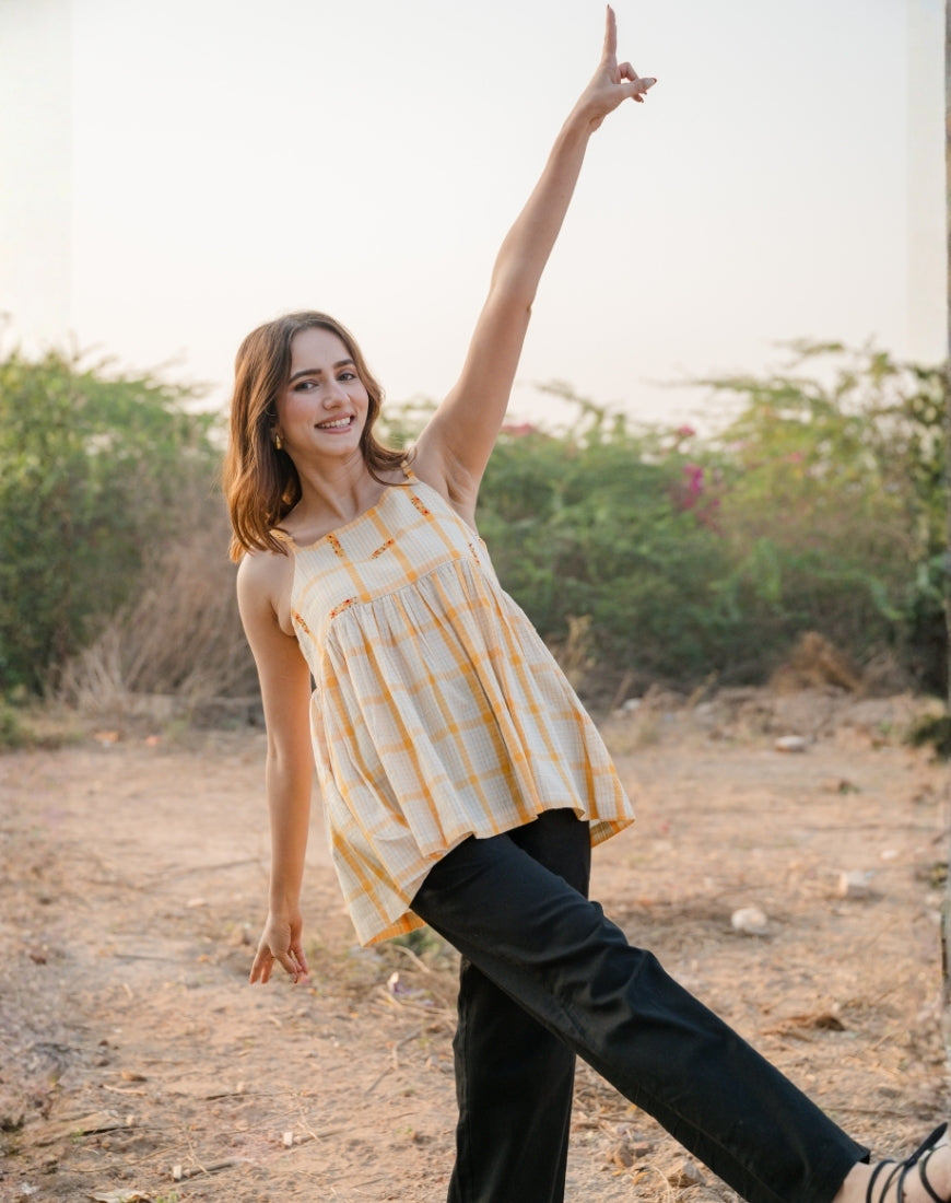 Sunny Yellow Top