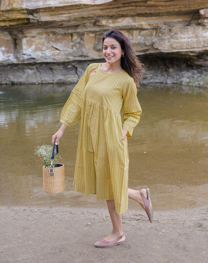 Sunray Yellow Dress