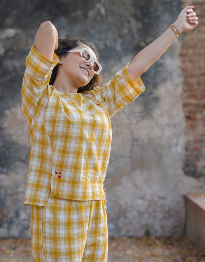 Sunshine Yellow Co-ord Set