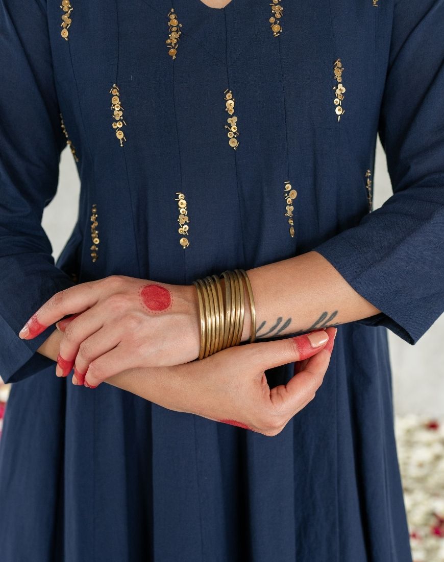 Syaahi Kurta Set