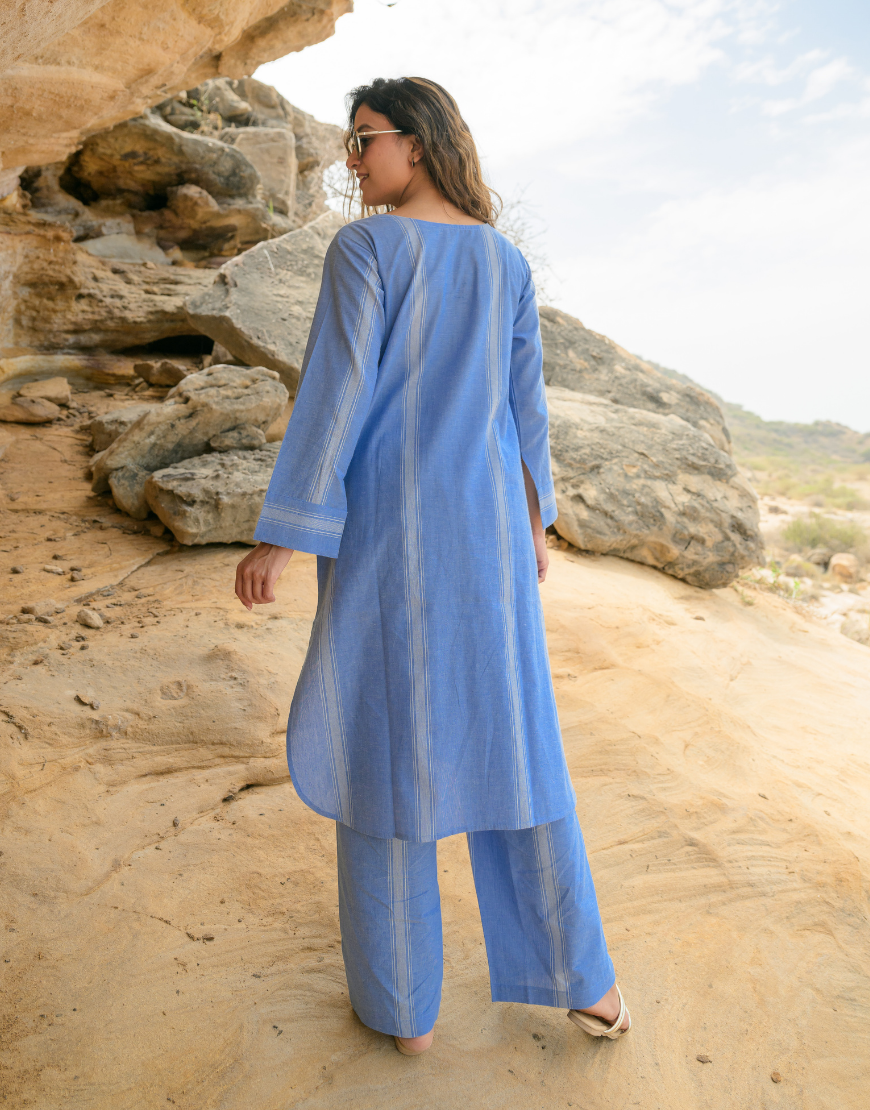 Thunder Blue Co-ord Set