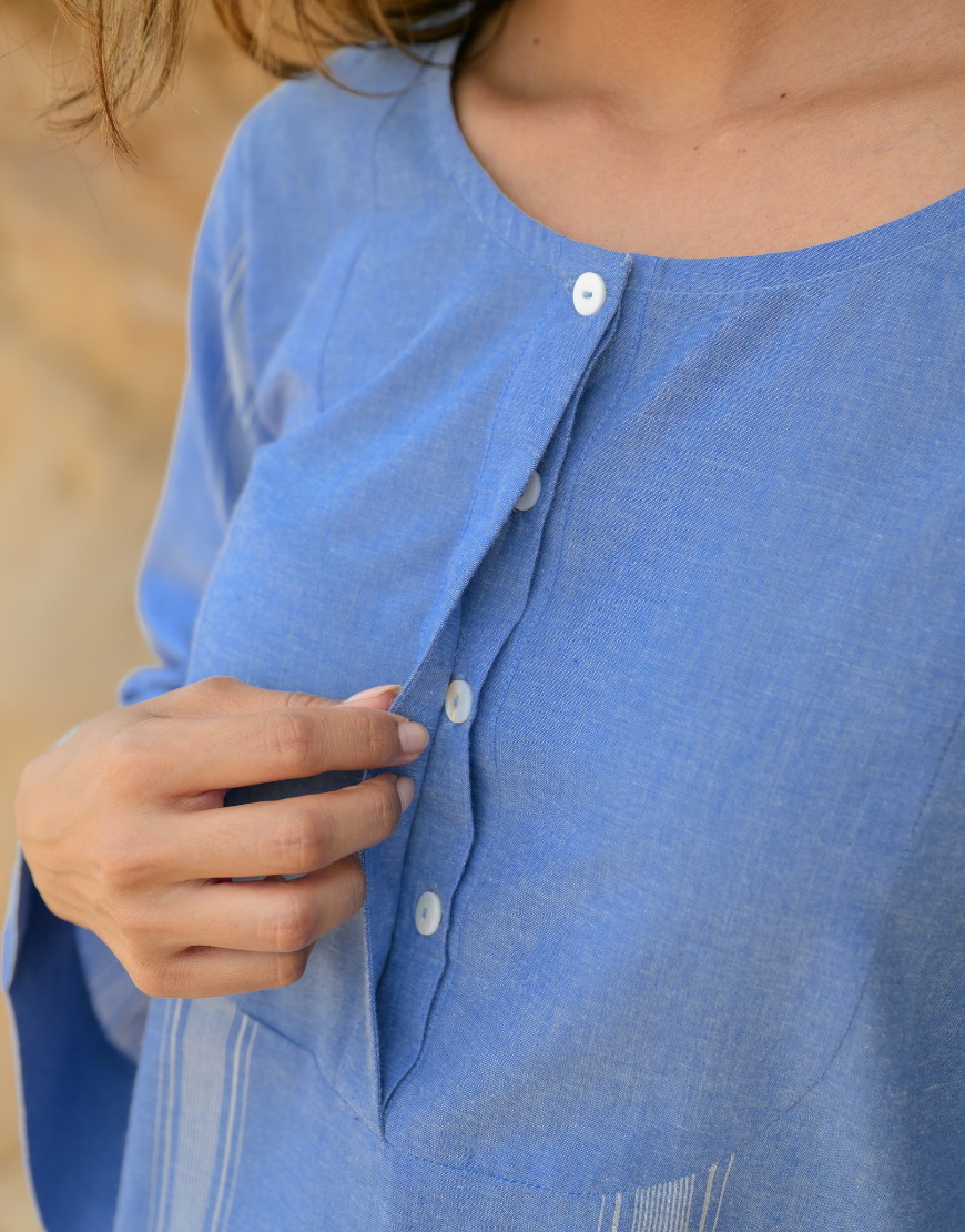 Thunder Blue Co-ord Set