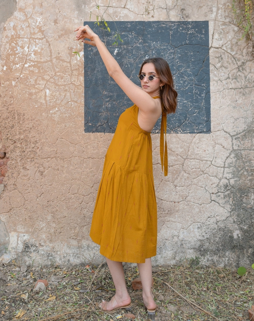 Warm Mustard Dress