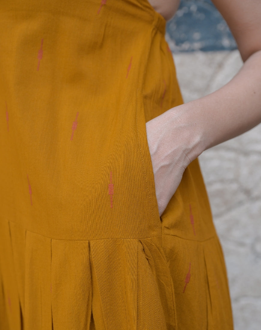 Warm Mustard Dress