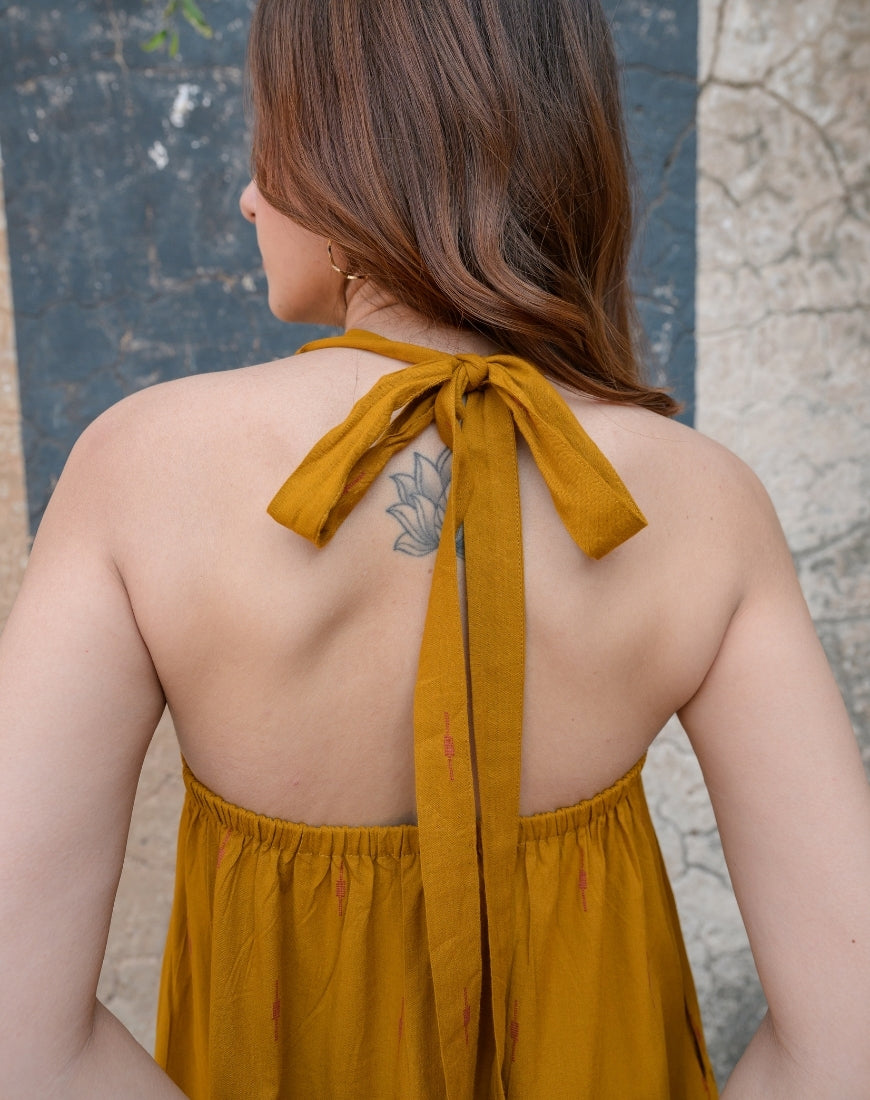 Warm Mustard Dress