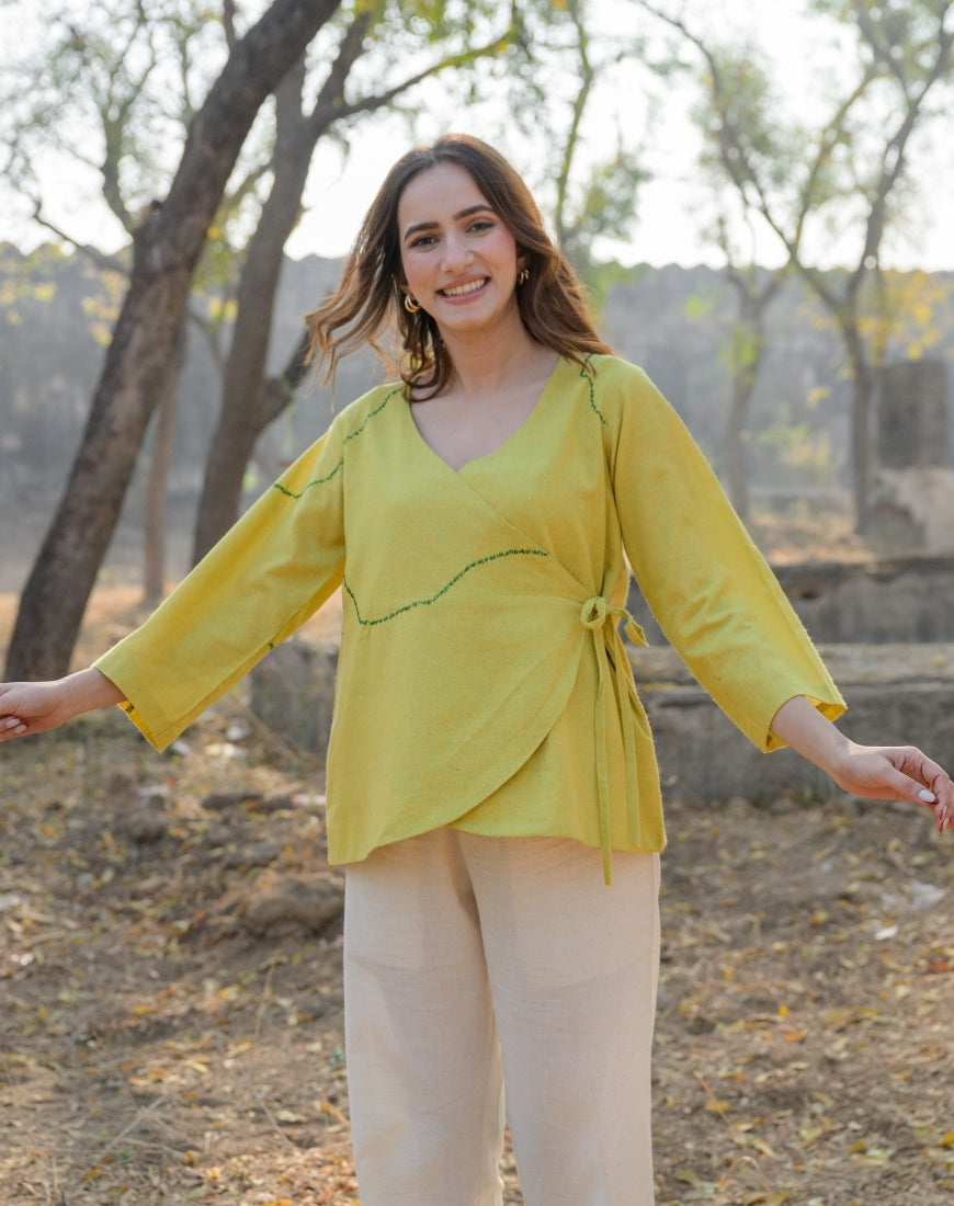 Yellow Green Top