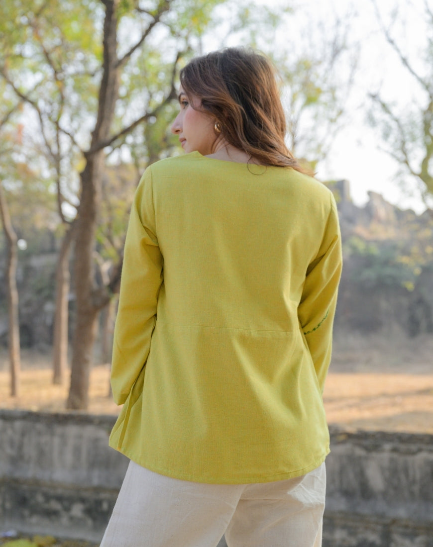 Yellow Green Top