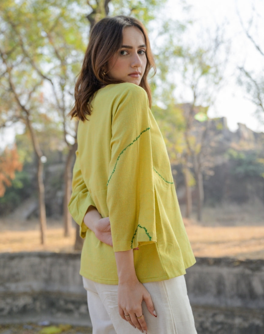 Yellow Green Top