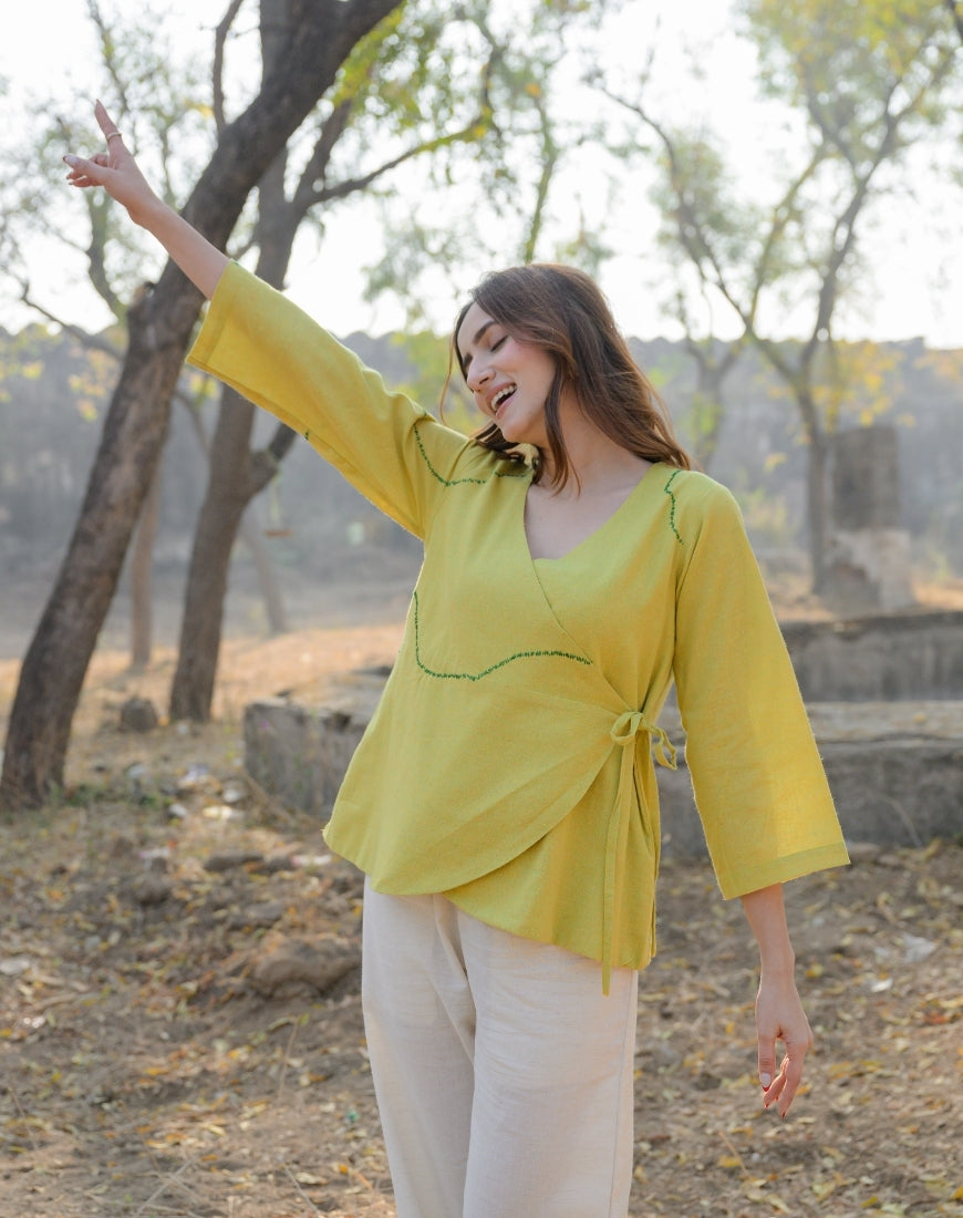 Yellow Green Top
