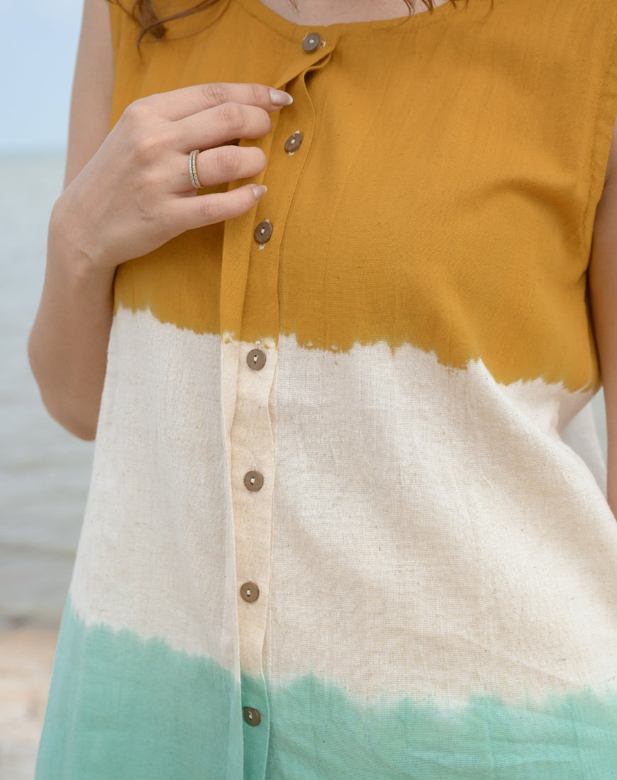 Aam Panna Tie-Dye Top